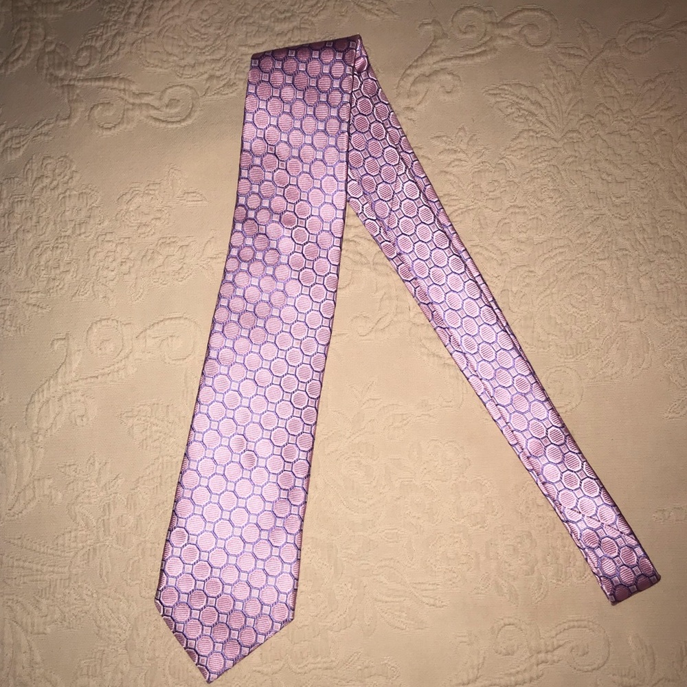 Pink and Blue Kirkland Tie